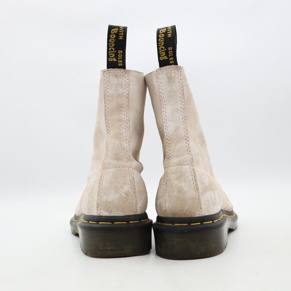 Doc Dr. Martens 1460 Women's US Size 7 Pascal Tie-Dye Suede Boot Lace Up - Picture 5 of 9